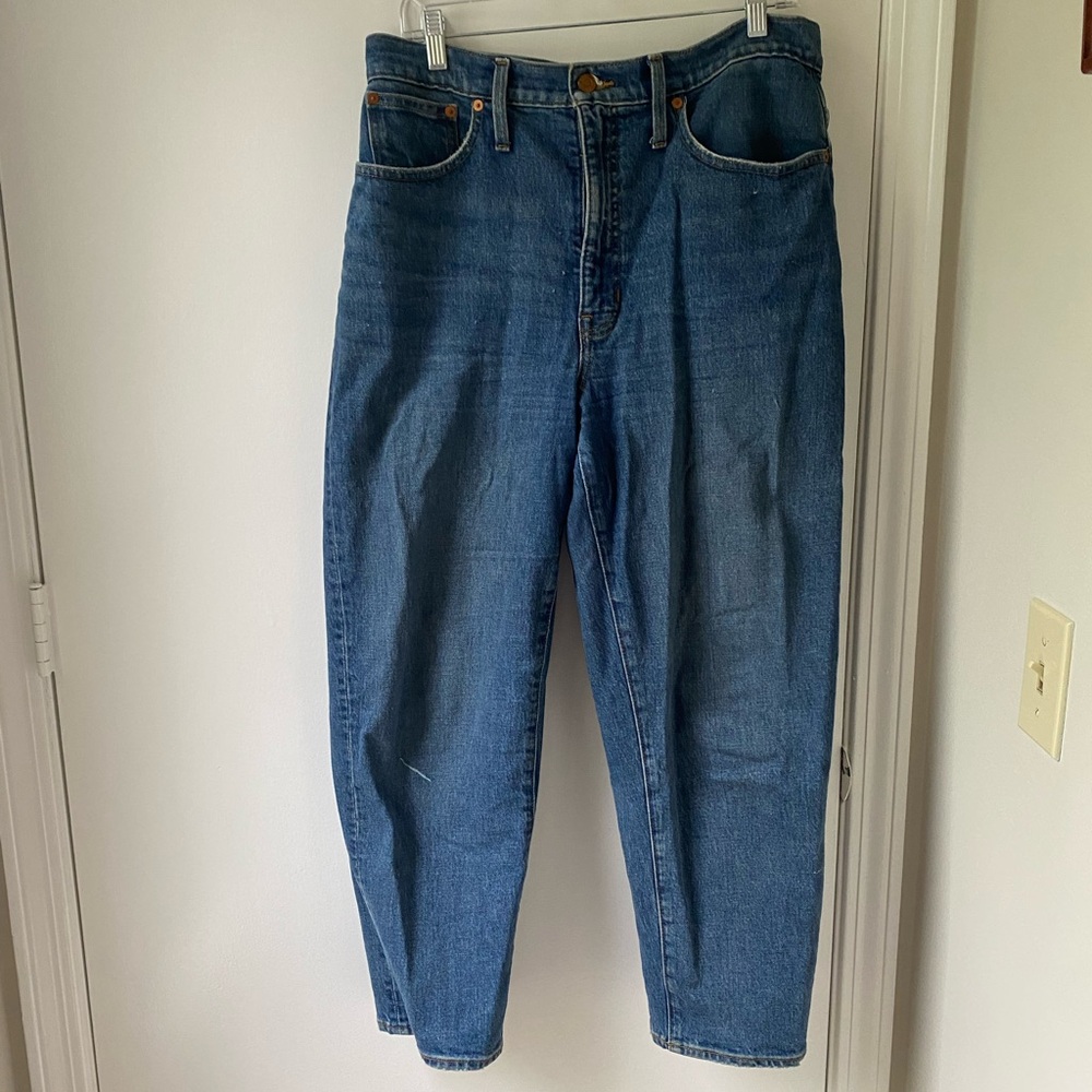 Madewell Balloon Style Jeans Size 30
